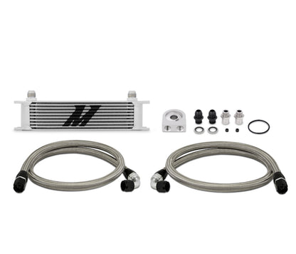 Mishimoto Universal 10-Row Oil Cooler Kit for High-Performance Engines