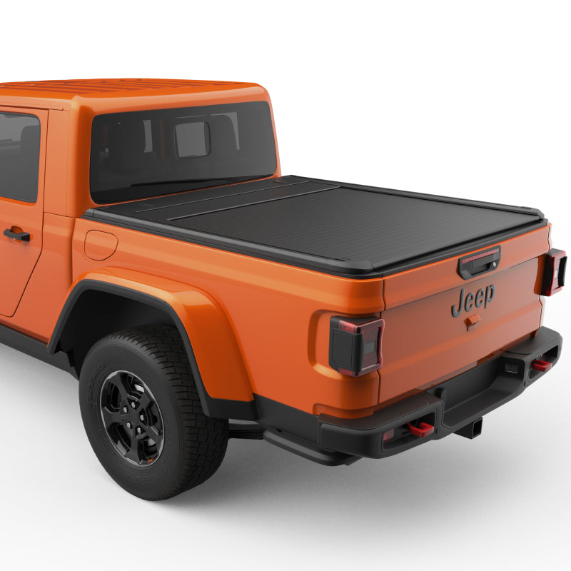 EGR RollTrac Electric Tonneau Cover for Jeep Gladiator 2020-2023 – Motorized Retractable Bed Cover with Integrated Locking and All-Weather Protection