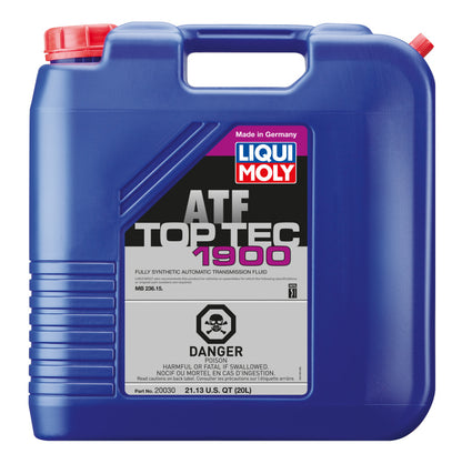 LIQUI MOLY 20L Top Tec ATF 1900 - Synthetic Automatic Transmission Fluid for Mercedes-Benz 7-Speed Transmissions