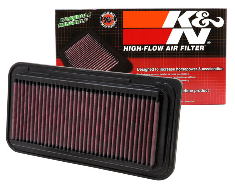 K&N Engineering Part 33-2300 High-Flow Drop-In Air Filter for 2013-2015 Subaru BRZ and Scion FR-S