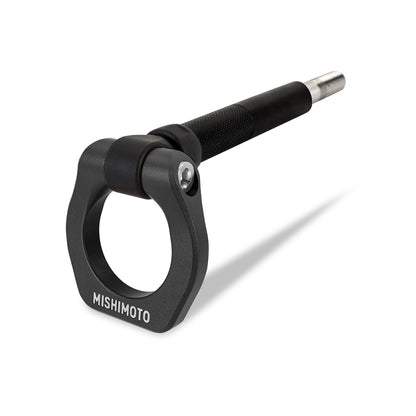 Mishimoto Part Number MMTH-WRX-22BK High-Strength Tow Hook for 2022+ Subaru WRX and 2018+ Crosstrek in Black