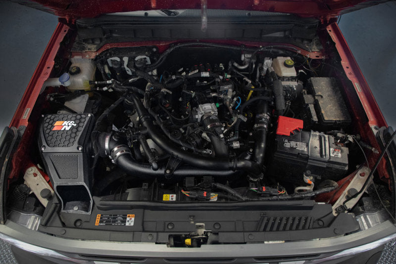 K&N Engineering 30-2619 DryFlow Performance Air Intake System for 2021-2023 Ford Bronco with 2.7L V6