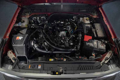 K&N 21-23 Ford Bronco 2.7L V6 F/I DRYFLOW Performance Air Intake System