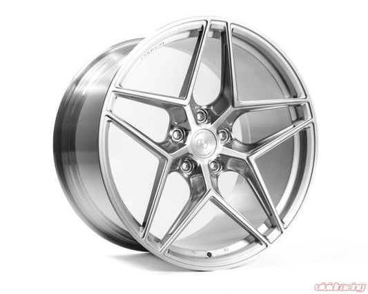 Vivid Racing VR Forged D04 Wheel Brushed Finish 21x11.5 +58mm Offset for 5x130 Bolt Pattern