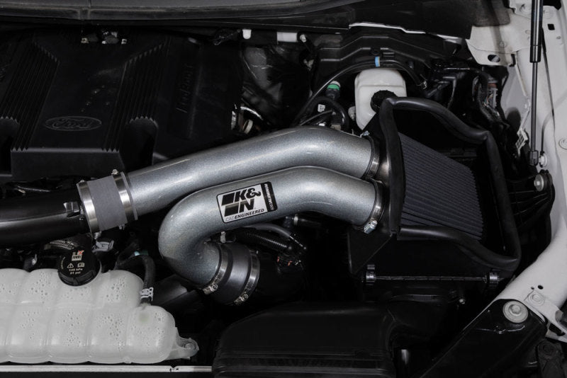 K&N Engineering 30-2617KC Performance Air Intake System for Ford F-150 (2015-2016) with 2.7L/3.5L V6 Engines