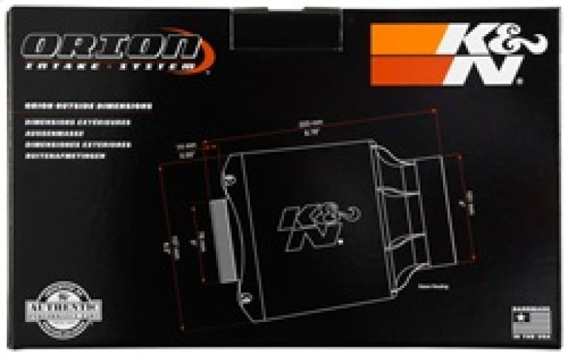 K&N Engineering 54-5000 Orion Universal Cold Air Intake System with Cotton Gauze Filter
