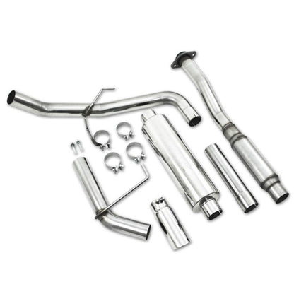 MBRP Armor Plus Series 11-12 Ford F-150 3-Inch Cat Back Exhaust System with Single Side Exit and T409 Stainless Steel Construction