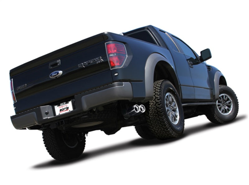 Borla 140404 Touring Cat-Back Exhaust System for 2010-2014 Ford F-150 SVT Raptor 6.2L V8 2/4WD
