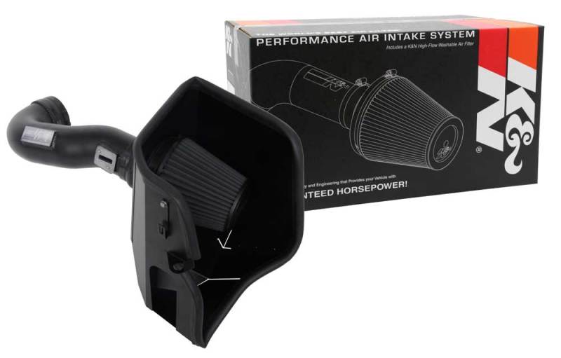K&N Engineering 71-3110 Performance Intake Kit for 2019 Chevrolet Silverado 1500 5.3L V8