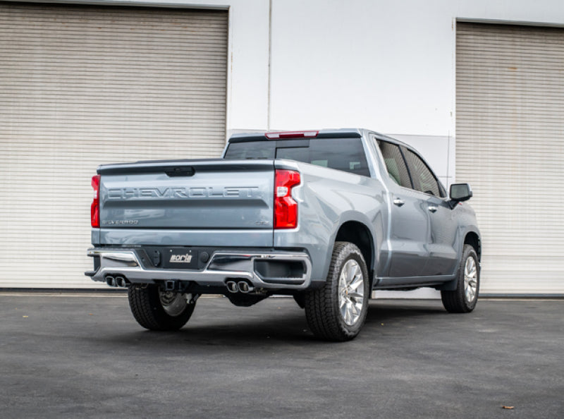 Borla 19 Chevrolet Silverado / GMC Sierra 1500 6.2L SS Touring Cat-Back Exhaust with Chrome Tips – Part #140782