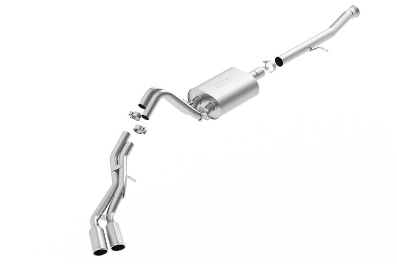 Borla S-Type Cat-Back Exhaust System for 2015-2020 Cadillac Escalade ESV / GMC Yukon Denali XL 6.2L V8