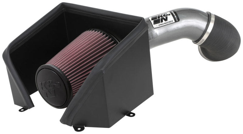 K&N Engineering 77-3103KC Performance Cold Air Intake System for Chevy and GMC 2500/3500 HD with 6.6L V8