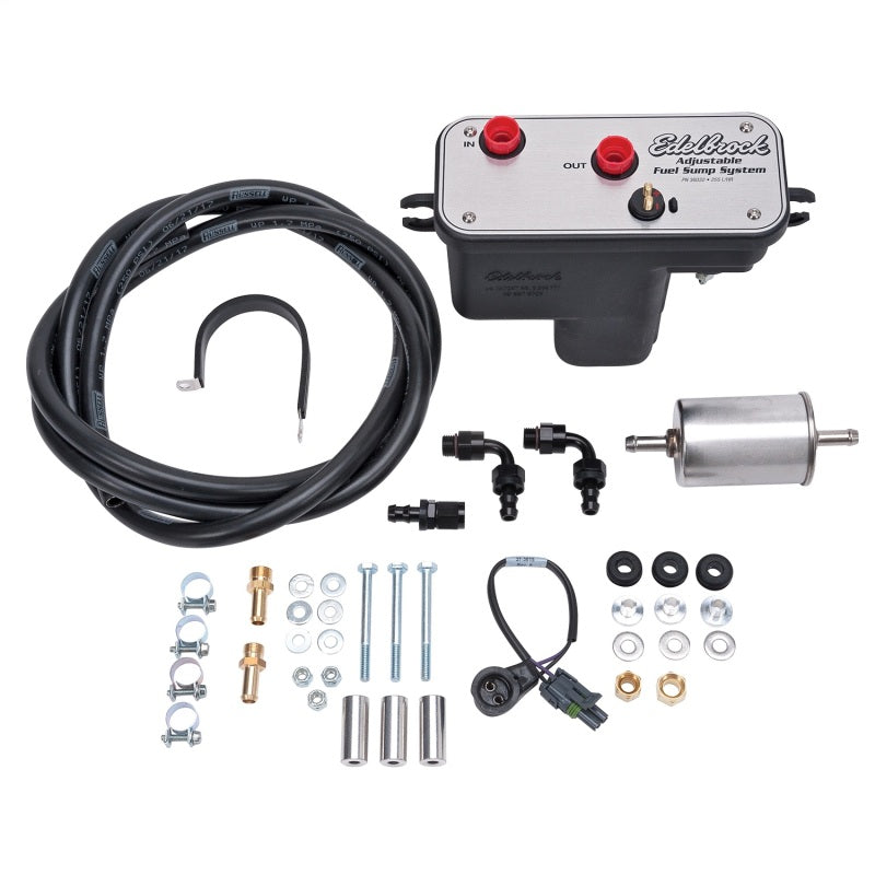 Edelbrock Universal Fuel Sump Kit Part #36031 – Adjustable High-Pressure EFI Fuel Pump for Automotive Applications