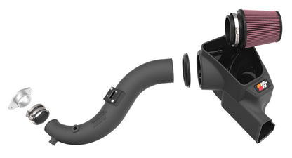 K&N Engineering 63-2627 Cold Air Intake System for 2024 Ford Mustang EcoBoost 2.3L Turbo
