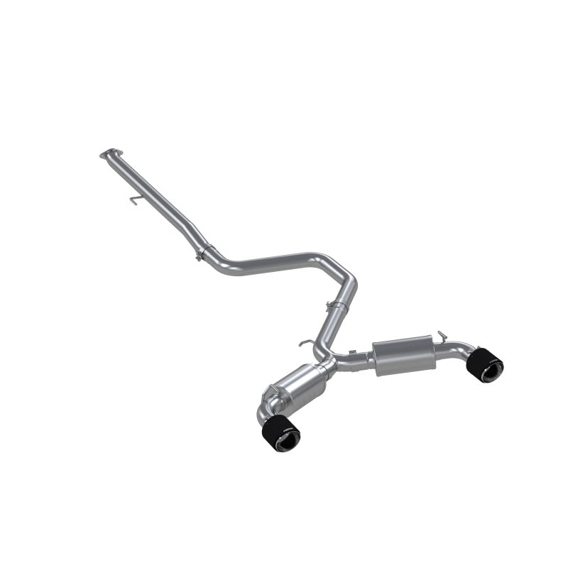 MBRP Armor Pro Series 2019+ Hyundai Veloster N 2.0L Turbo Cat Back Exhaust System with T304 Stainless Steel and Carbon Fiber Tips