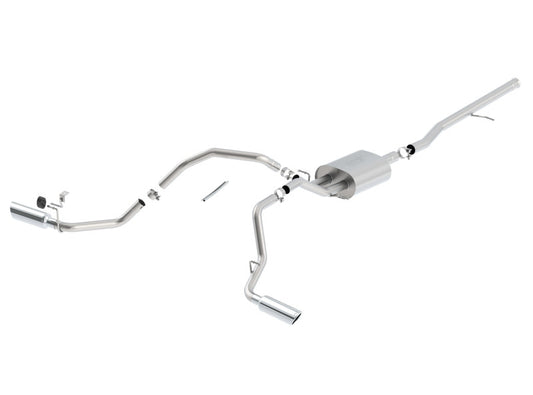 Borla Touring Cat-Back Exhaust System for 2014-2018 Chevy Silverado 1500 & GMC Sierra 1500 5.3L V8