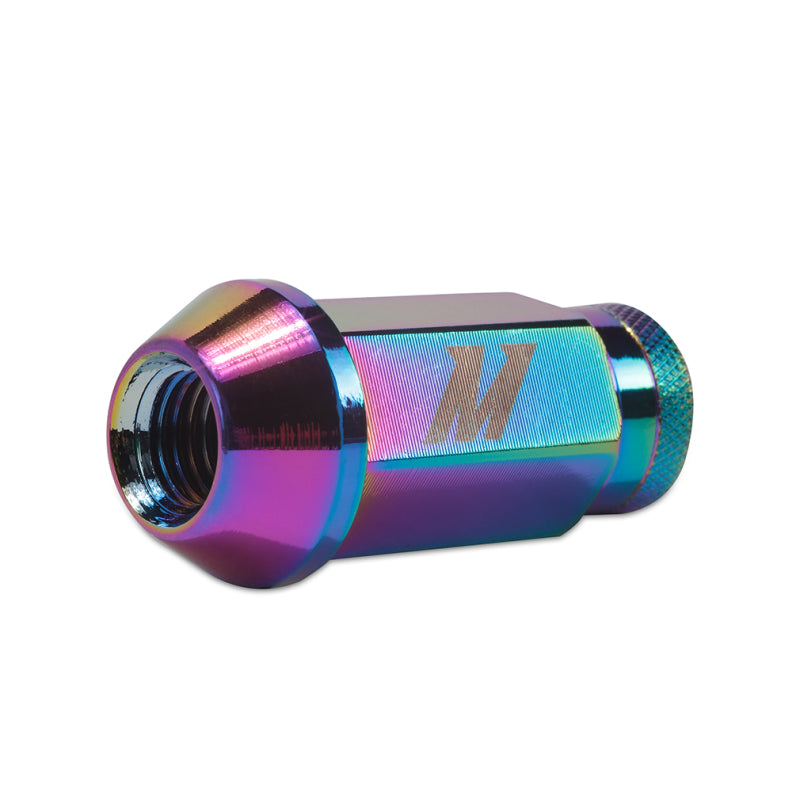 Mishimoto Aluminum Locking Lug Nuts M12x1.5 27-Piece Set for Ford Bronco – Neo Chrome Finish