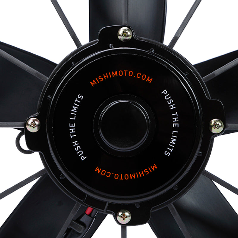 Mishimoto 11 Inch Race Line High-Flow Electric Fan for Automotive Cooling