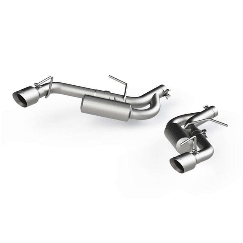 MBRP S7038AL Armor Lite 2.5-inch Aluminum Axle Back Exhaust System with Dual Wall Tips for Chevrolet Camaro (2016-2022)