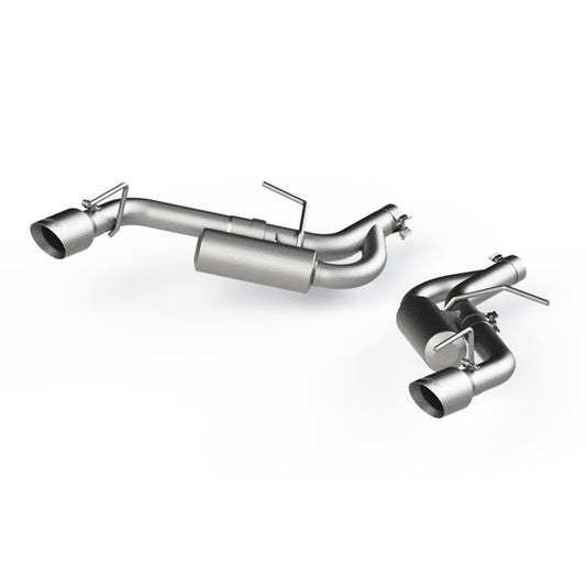 MBRP S7038AL Armor Lite 2.5-inch Aluminum Axle Back Exhaust System with Dual Wall Tips for Chevrolet Camaro (2016-2022)