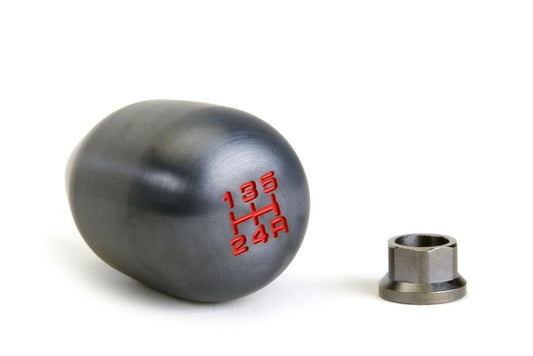 Skunk2 Racing 5-Speed Billet Shift Knob for Nissan, Mazda, Mitsubishi — 10 x 1.25 Thread, PVD Titanium Coating