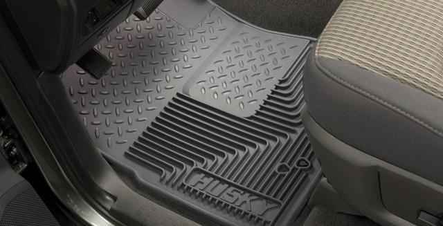 Husky Liners 94-01 Dodge Ram 1500/2500/3500/80-96 Ford Bronco Heavy Duty Black Front Floor Mats