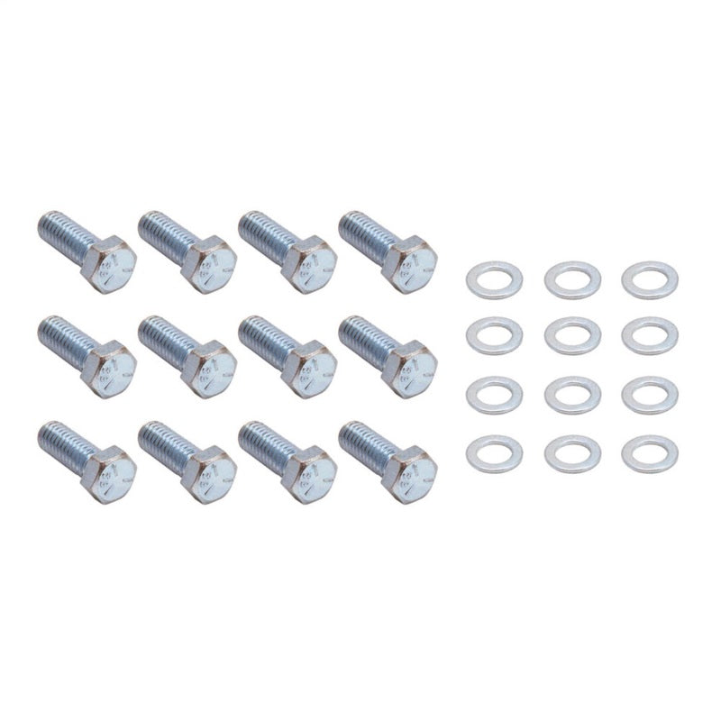 Spectre Intake Bolt Kit - Zinc for Chevrolet 265-400 & Chrysler 273-440 Small Block Engines
