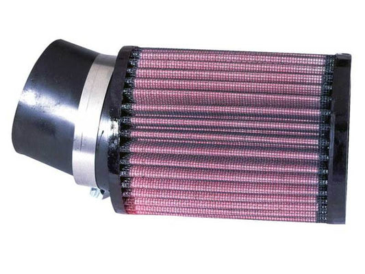 K&N Engineering Universal Rubber Round Straight Air Filter with 20 Degree Angled Flange – 2-7/16 Inch Diameter, 5 Inch Height
