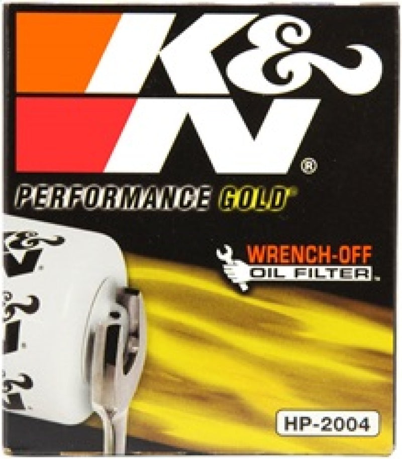 K&N Engineering HP-2004 Premium Oil Filter for Volkswagen Passat, Volvo 240 & Jeep Grand Cherokee 4.0
