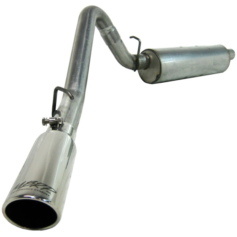 MBRP Armor Lite Series Cat Back Exhaust System for 1997-1999 Jeep Wrangler 2.5L & 4.0L - Single Side Exit with 3.5-inch Tip