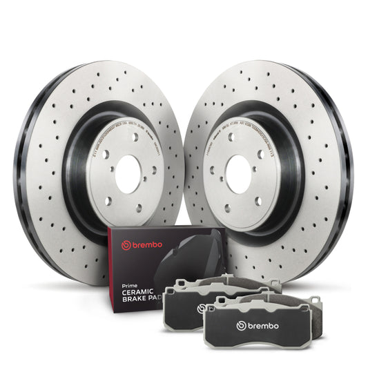 Brembo OE Rear Disc Brake Kit for Mercedes-Benz SL Series – Part Number KT00B97