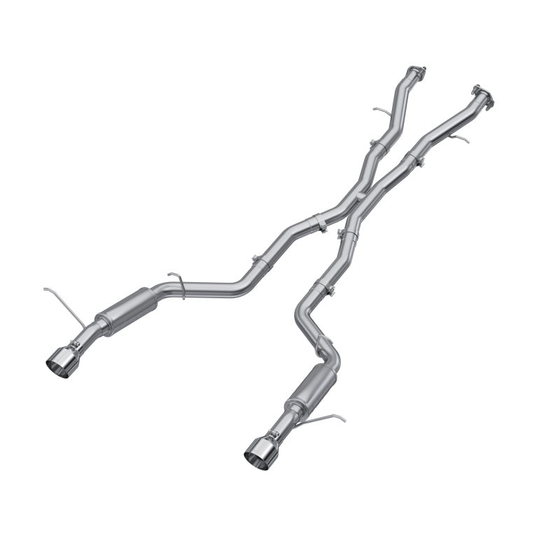 MBRP Armor Lite Series 3-Inch Cat Back Exhaust System for Dodge Durango 2018-2024 with Dual Rear Exit and Stainless Steel Tips