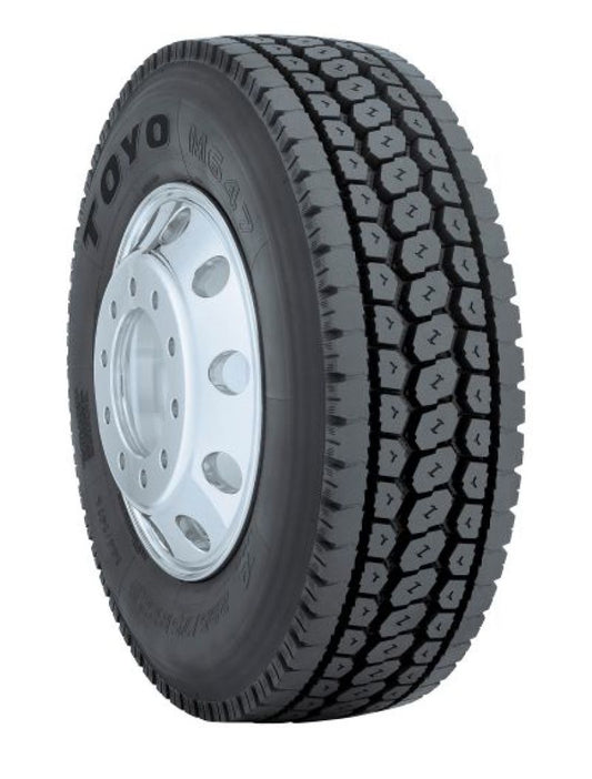 Toyo M647 11R24.5 Commercial Radial Tire with Load Index 146 and Speed Rating L
