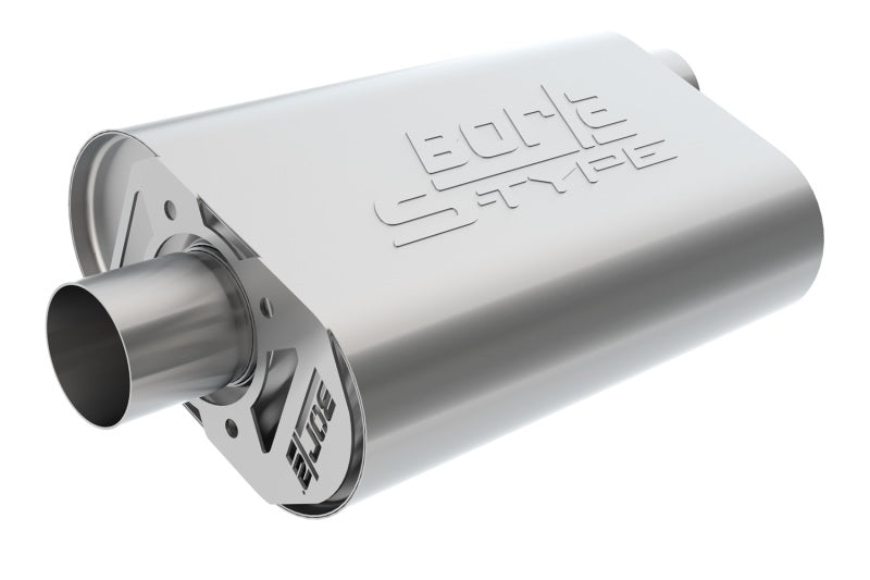 Borla CrateMuffler SBC Hot 350/383 – High-Performance Exhaust for Small Block Chevrolet Engines