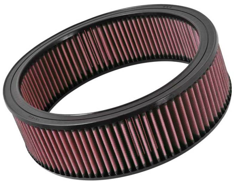 K&N E-1500 High-Flow Reusable Air Filter for Pontiac Firebird and Chevrolet Camaro (1980-1981 Models)
