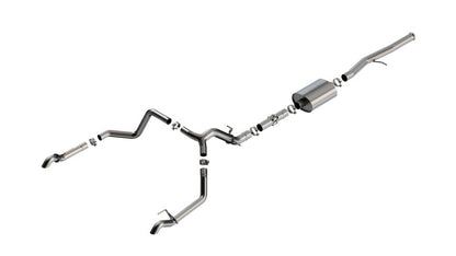 Borla 22-23 Chevrolet Silverado 1500 ZR2 & AT4X 6.2L CC SB 147.5in WB ATAK Cat-Back Exhaust System
