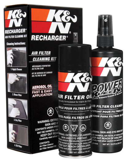 K&N Engineering Aerosol Oil Recharger Service Kit Part Number 99-5000 for Air Filter Maintenance