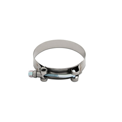 Mishimoto 3.5 Inch Stainless Steel T-Bolt Clamps for Secure Hose and Pipe Sealing