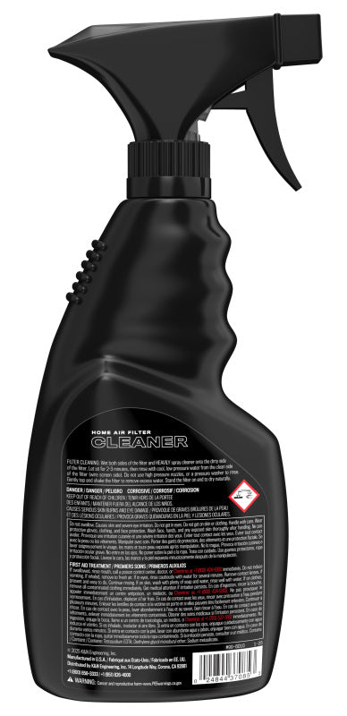 K&N HVAC Filter Cleaner Part 99-6010 – 32 oz Pump Spray for Efficient Air Filter Maintenance