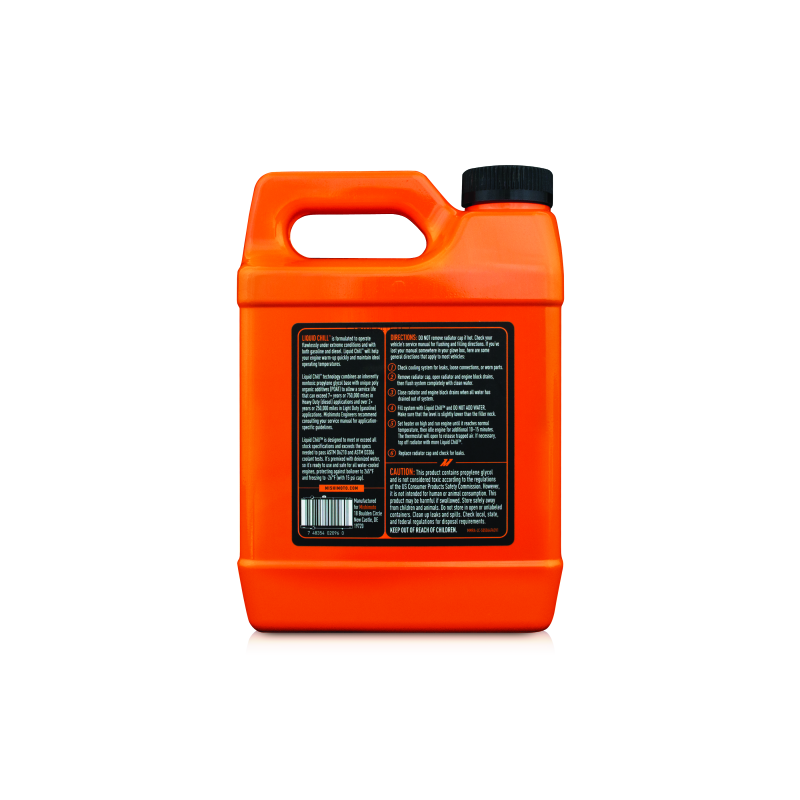 Mishimoto Liquid Chill Synthetic Engine Coolant - Premixed 64oz for Optimal Engine Temperature Control