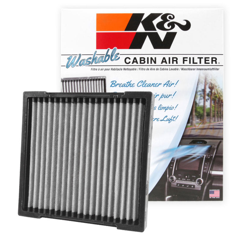 K&N Engineering VF2033 Washable Cabin Air Filter for Honda Fit (2009-2013)