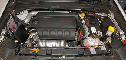 K&N Engineering 77-1565KS High Flow Performance Cold Air Intake Kit for 2015-2016 Jeep Renegade with 2.4L Engine