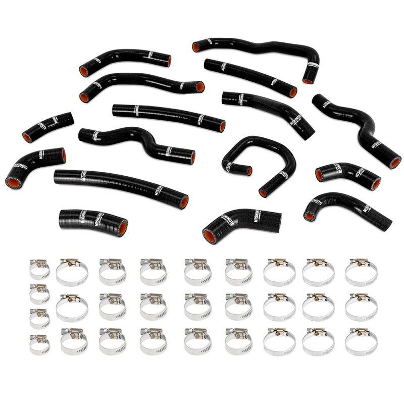 Mishimoto 98-07 Toyota Land Cruiser Silicone Radiator Hose Kit - Black