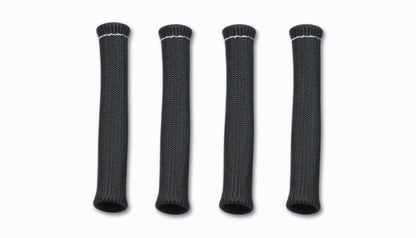 Vibrant 3/4 inch Diameter Spark Plug Boot Insulator - Black, Pack of 4