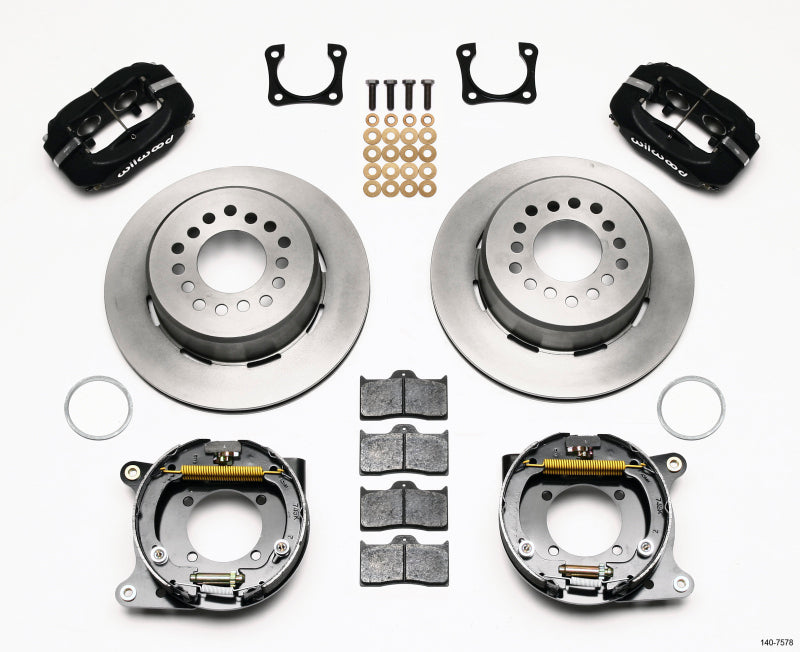 Wilwood Forged Dynalite P/S Park Brake Kit for Chevy 12-Bolt Axle - Part Number 140-7578