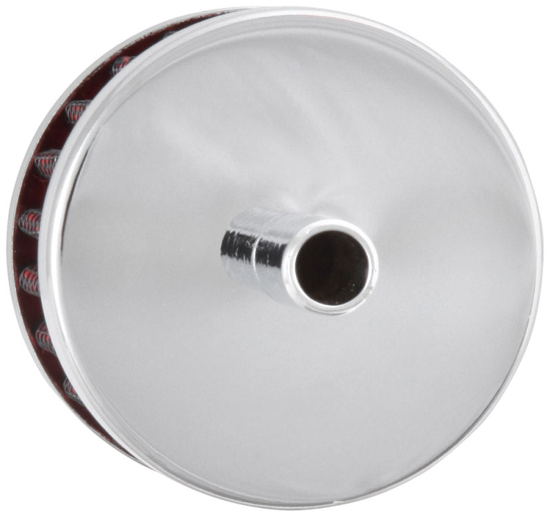 K&N Engineering 62-1090 Steel Base Crankcase Vent Filter with 3/8 Inch Diameter Tube