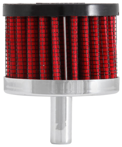 K&N Engineering 62-1000 Steel Base Crankcase Vent Filter with 3/8 Inch Tube
