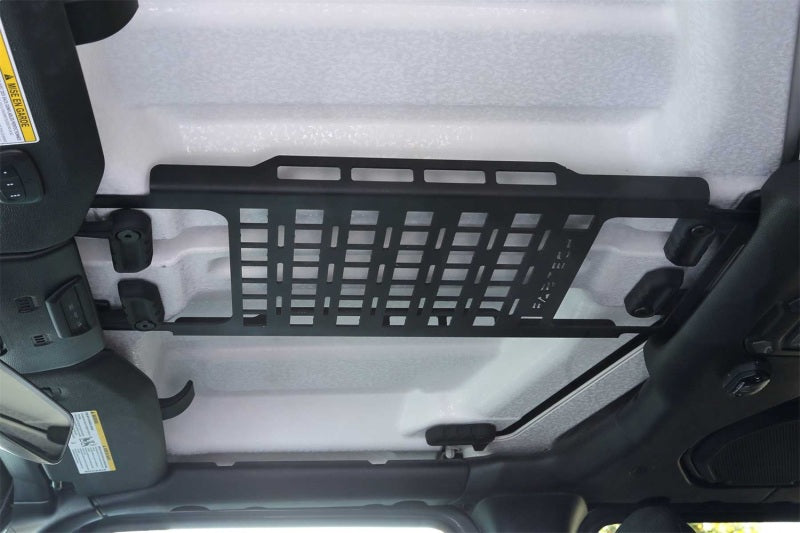 Fabtech Overhead Molle Rack for 2018-2019 Jeep Wrangler and Gladiator