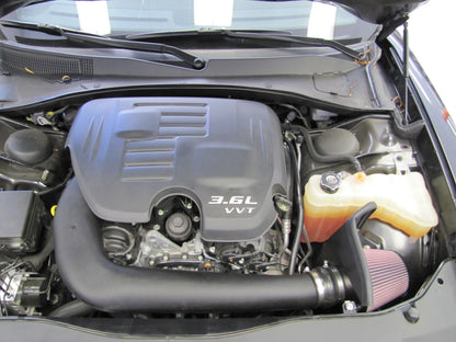 K&N 11-14 Dodge Charger 3.6L V6 Performance Intake System – Improved Airflow and Power