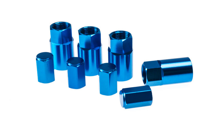 Wheel Mate Aluminum TPMS Valve Stem Cover - Blue Anodize, Part Number 45930U